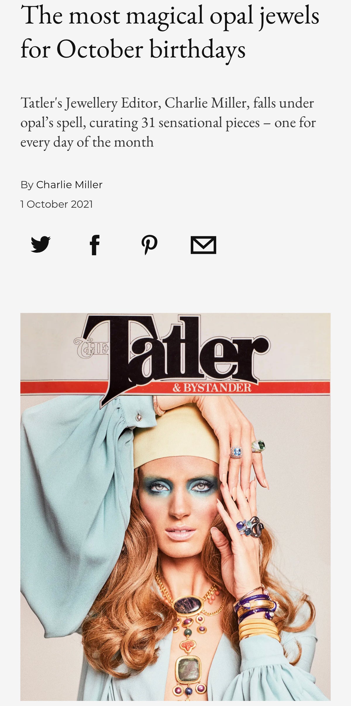 Tatler Magazine