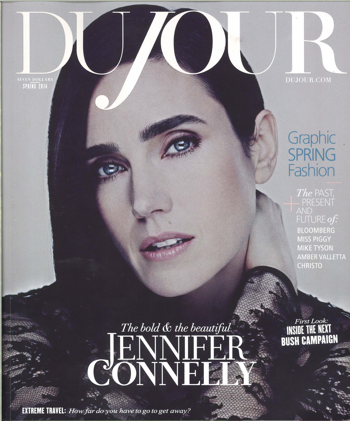 du jour magazine cover with jennifer connoly