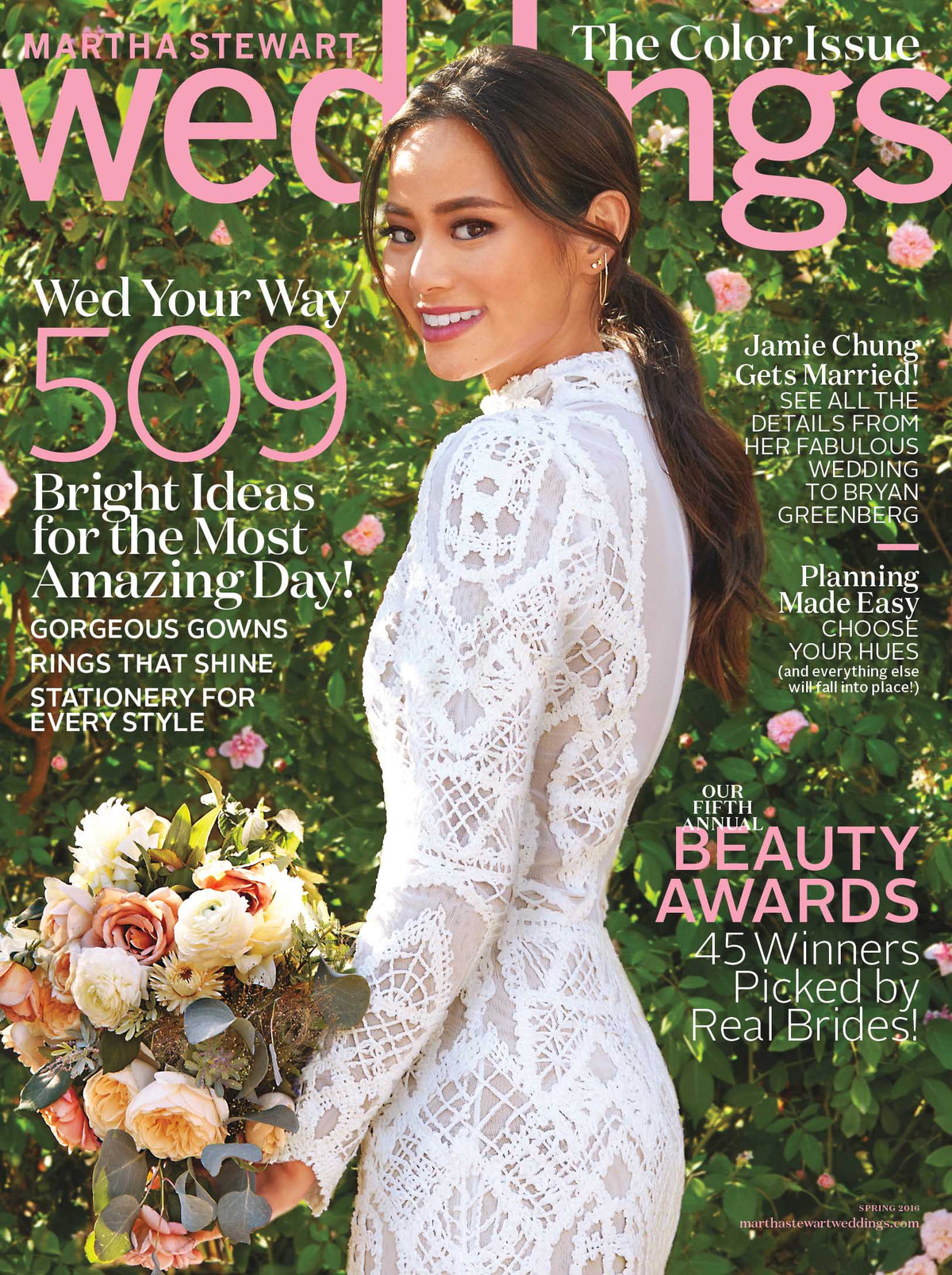 martha stewart weddings magazine cover