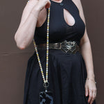 Handykette Phone Necklace in White Mix by Ina Seifart Phone Accesories 756A0387