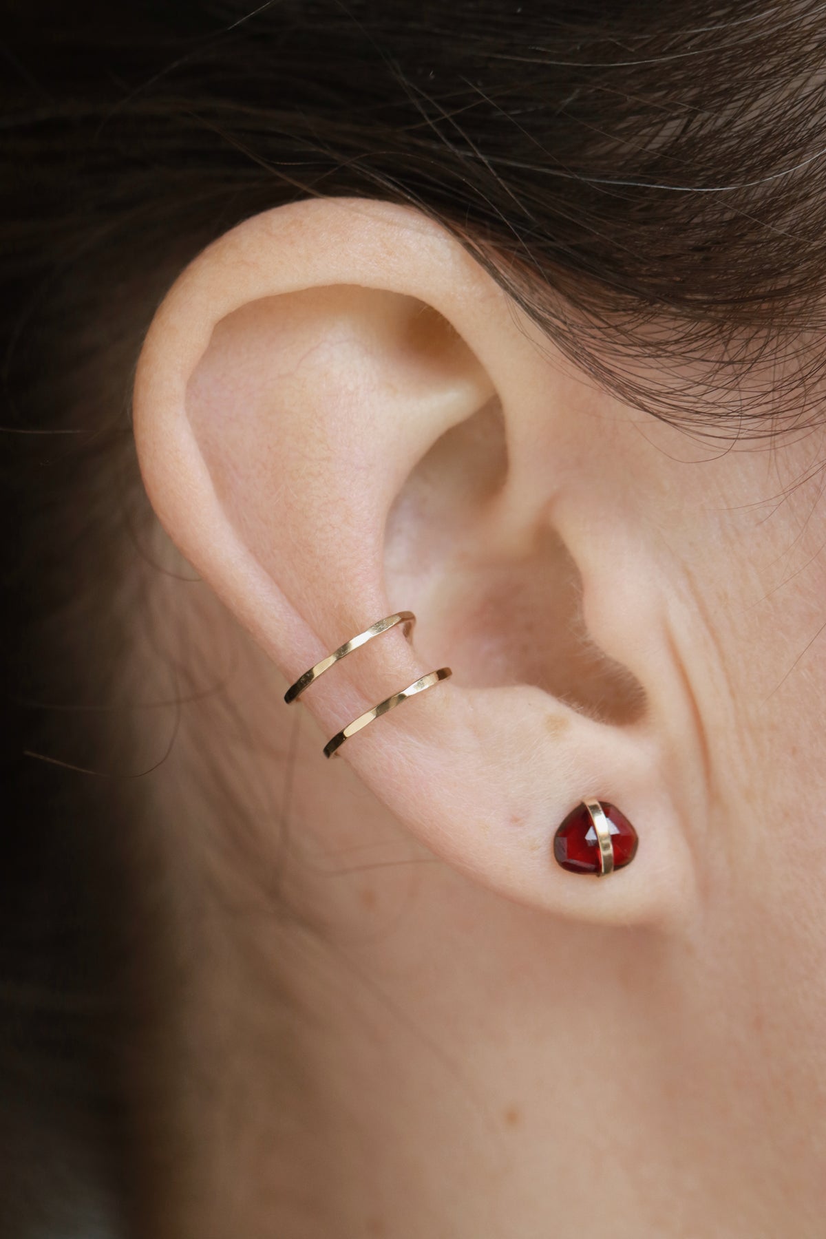 Double Bar Ear Cuff Earrings 756A2566