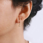 Crescent Moon Hoop (Half Pair) by Talon Earrings 756A2958_c5d2d8e1-bc33-431f-9c9a-31c988904d81