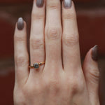Salt and Pepper Diamond Ring BFCM Stock Ring 756A6101