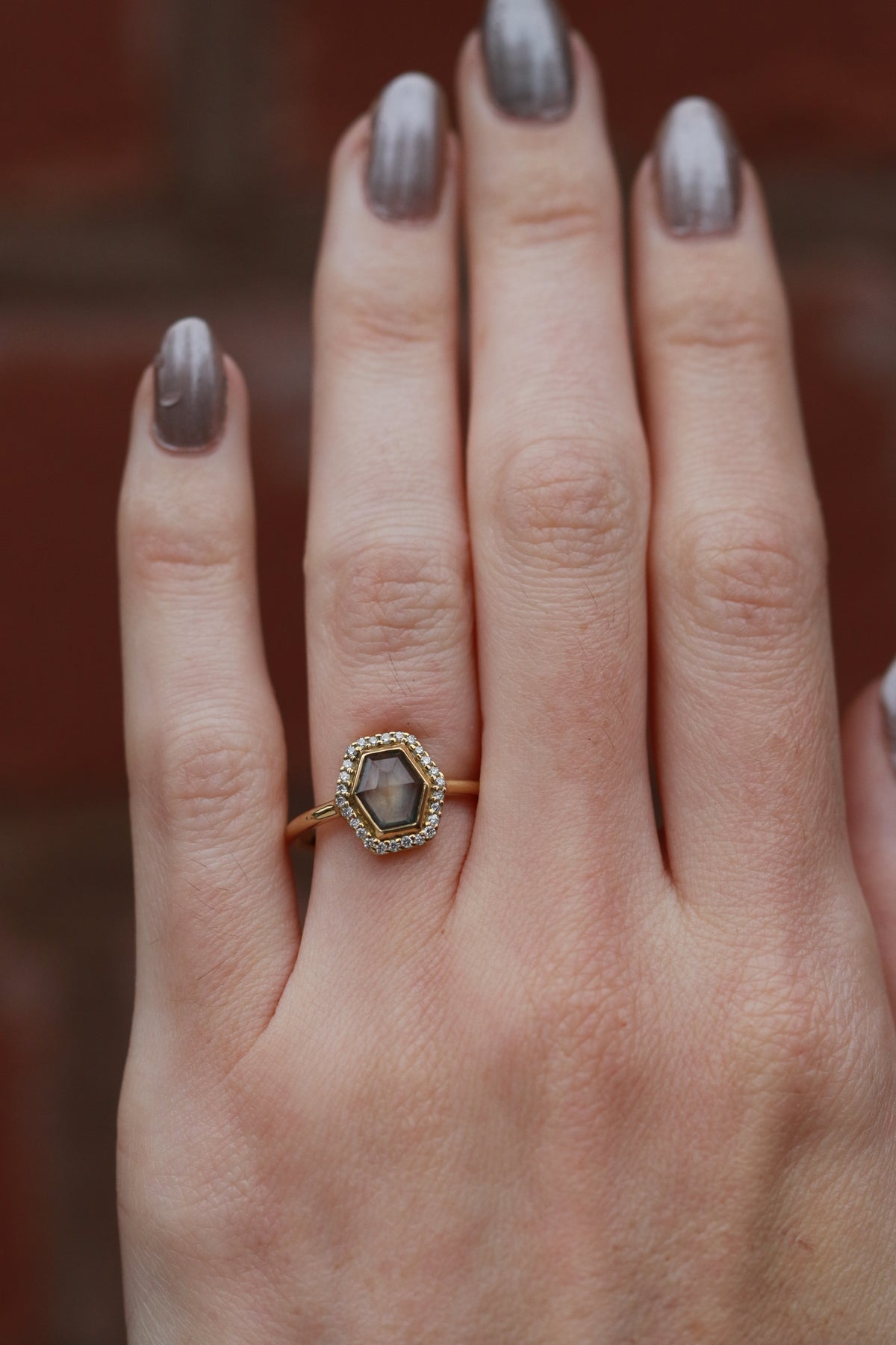 Montana Sapphire Portal Ring BFCM Stock Ring 756A6136
