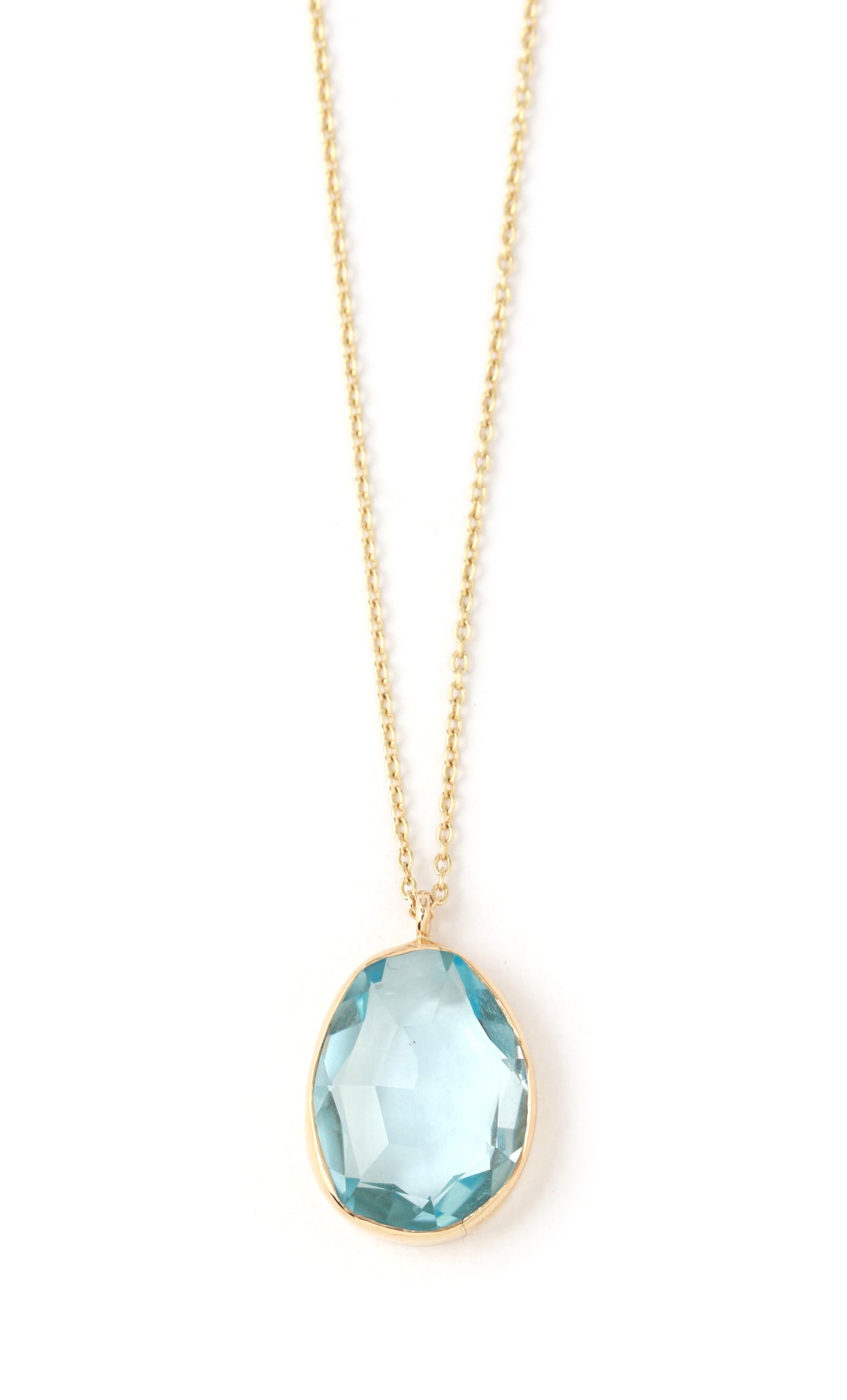 Freeform Blue Topaz Pendant Necklace Necklaces 756A6494_d8200388-61d1-4420-8d58-1c727e7ed98f