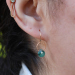 Emerald Single Drop Earrings EARRINGS E2255gem-onmod_c0559e8f-9592-4ea4-9fea-7d719d0fcd12