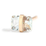 Bezel Wrapped Baguette Stud (half pair) Aquamarine Earrings E3111AQ_copy_e4b385fd-bb55-4d85-aaec-a474bb18da07