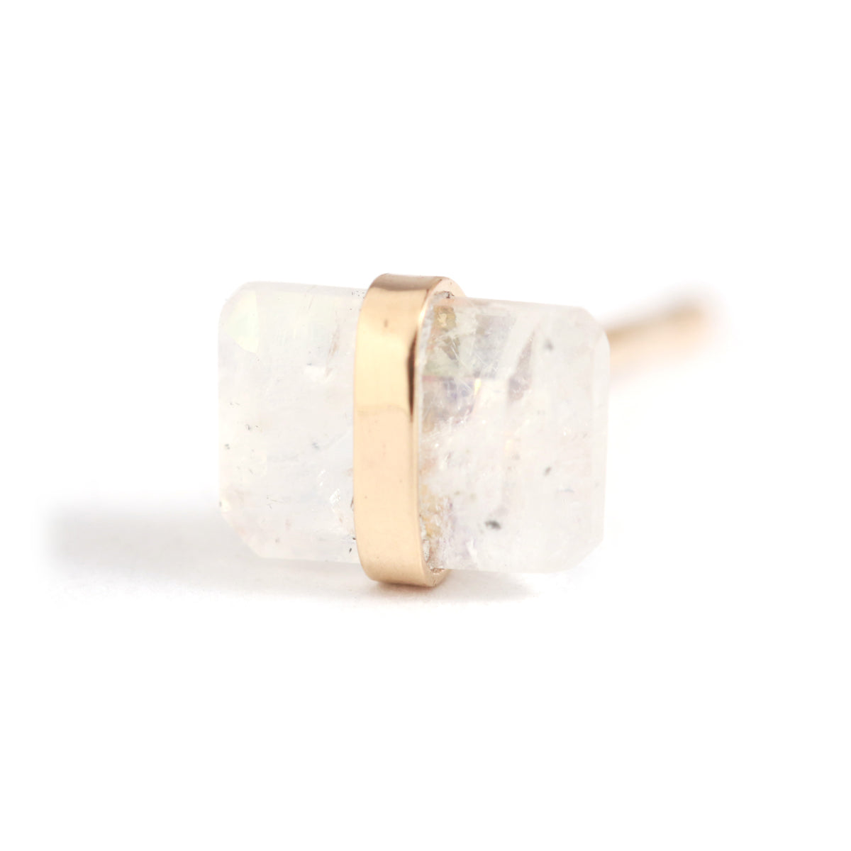 Bezel Wrapped Baguette Stud (half pair) Gold Rainbow Moonstone Earrings E3111RMS_02c199c5-030b-45ca-b5f5-25969f7d7c98