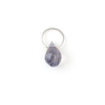 Iolite charm Silver Charm EC12s