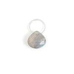 Labradorite charm Silver Charm EC16s