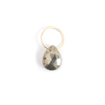 Pyrite charm Gold Charm EC18G
