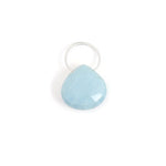Blue Opal charm Silver Charm EC19s