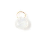 Rainbow Moonstone charm Gold Charm EC9G