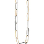 Paperclip Chain Necklace by Erin Cuff Necklace EC_Clipchain-3