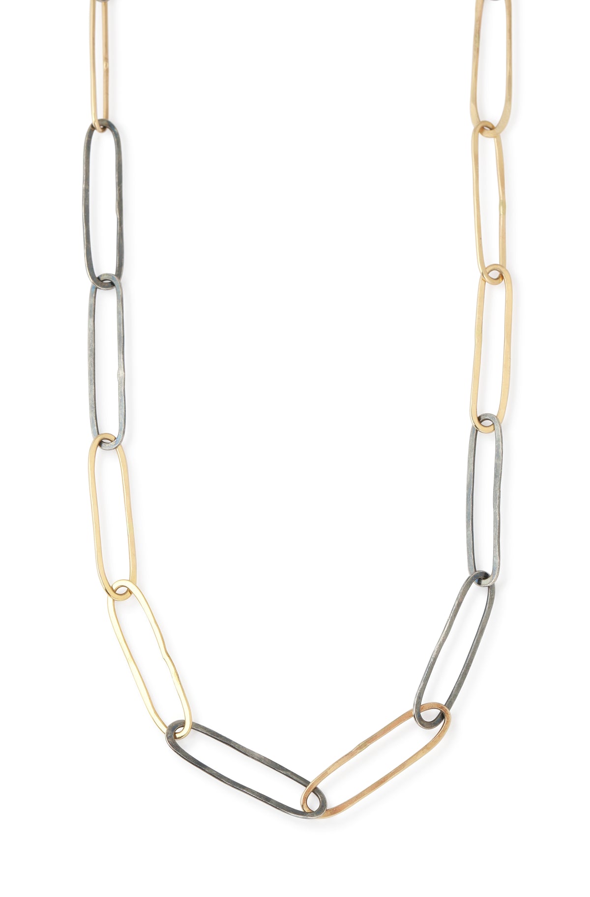 Paperclip Chain Necklace by Erin Cuff Necklace EC_Clipchain