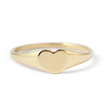 Sweetheart Signet Ring by Hayley K.S. Fine RING HS_HEARTSIG5-1