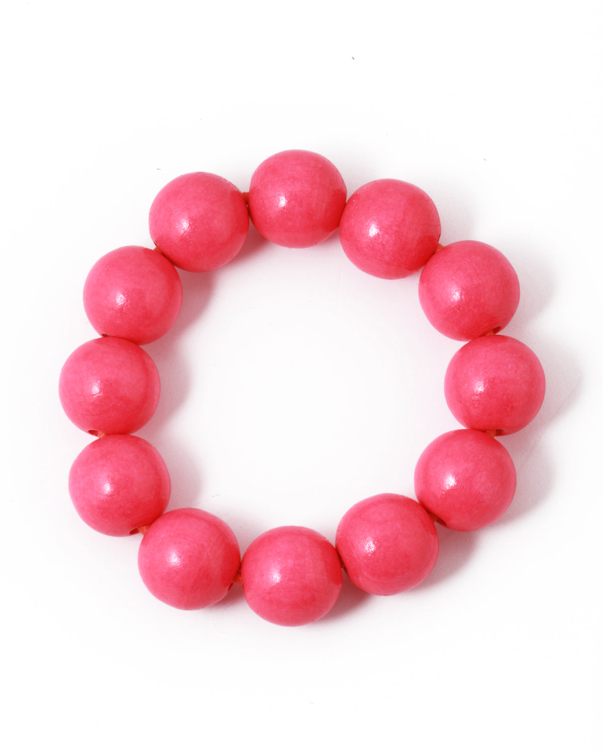 Big Perlen Bracelet in Neon Pink by Ina Seifart Phone Accesories IS_BPBNP