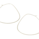 2.5 Inch Triangle Hoop Earrings Earrings LTHS