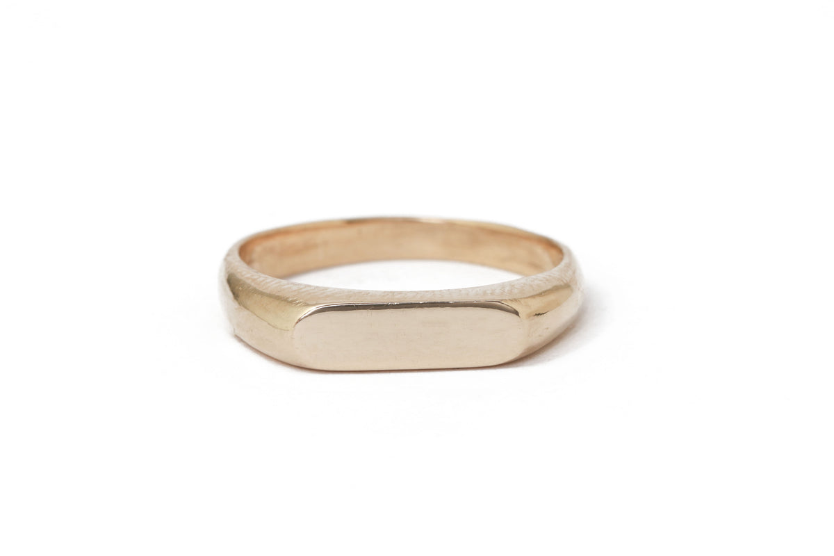 Aisha Signet Ring by Ladha Stock Ring L_R04G