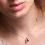 Blue Chalcedony and Iolite Necklace Necklaces N1831GBC-OMcopy