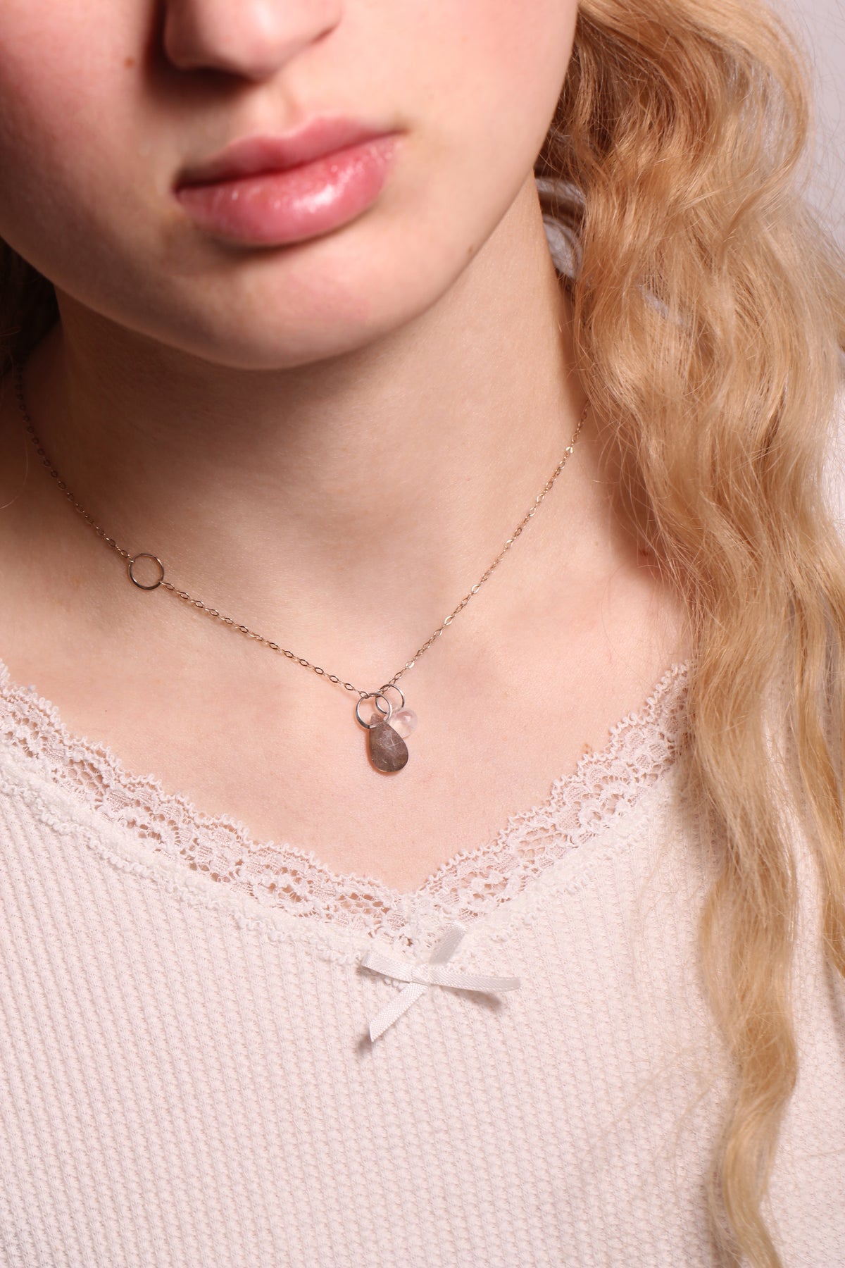 Labradorite and Moonstone necklace Necklaces N1831LABOMCOPY