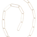 Paperclip Chain Necklace Necklaces N2111-2