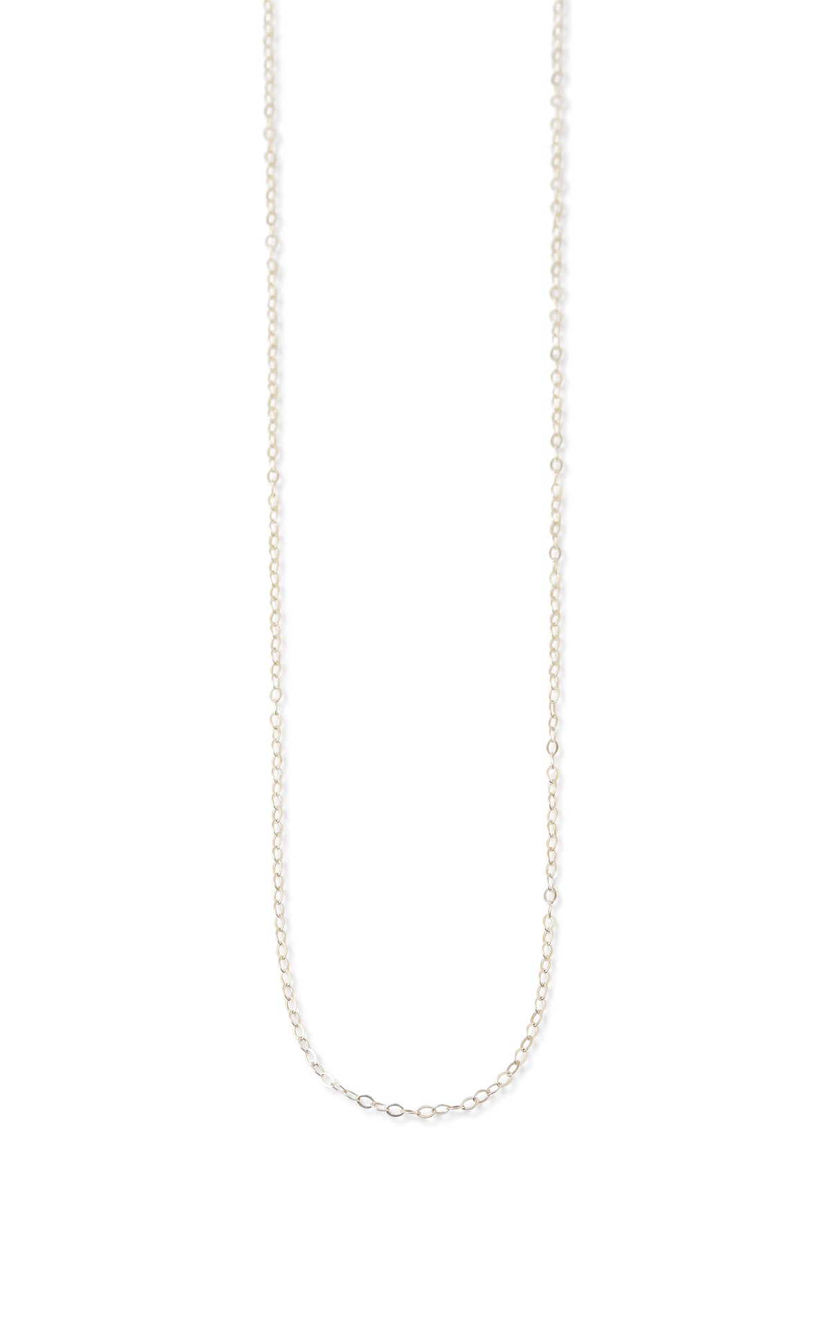24" Tiny Chain Necklace Sterling Silver NECKLACE N2177-4