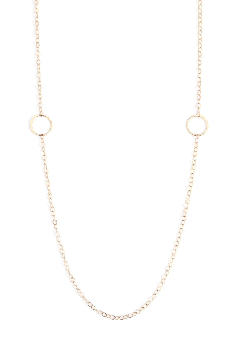 Classic Adjustable Chain Necklace - Sterling Silver Charm N2178_28f0911a-ba9c-4c9c-bf66-971494e388ca
