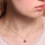 Large Bezel Wrapped Herkimer Cut Labradorite Necklace Necklace N2199GLAB-OM_copy