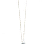 Large Bezel Wrapped Herkimer Cut Labradorite Necklace Sterling silver Necklace N2199LAB-2