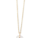 Rainbow Moonstone Bezel Wrapped Necklace Necklaces N2202RMS