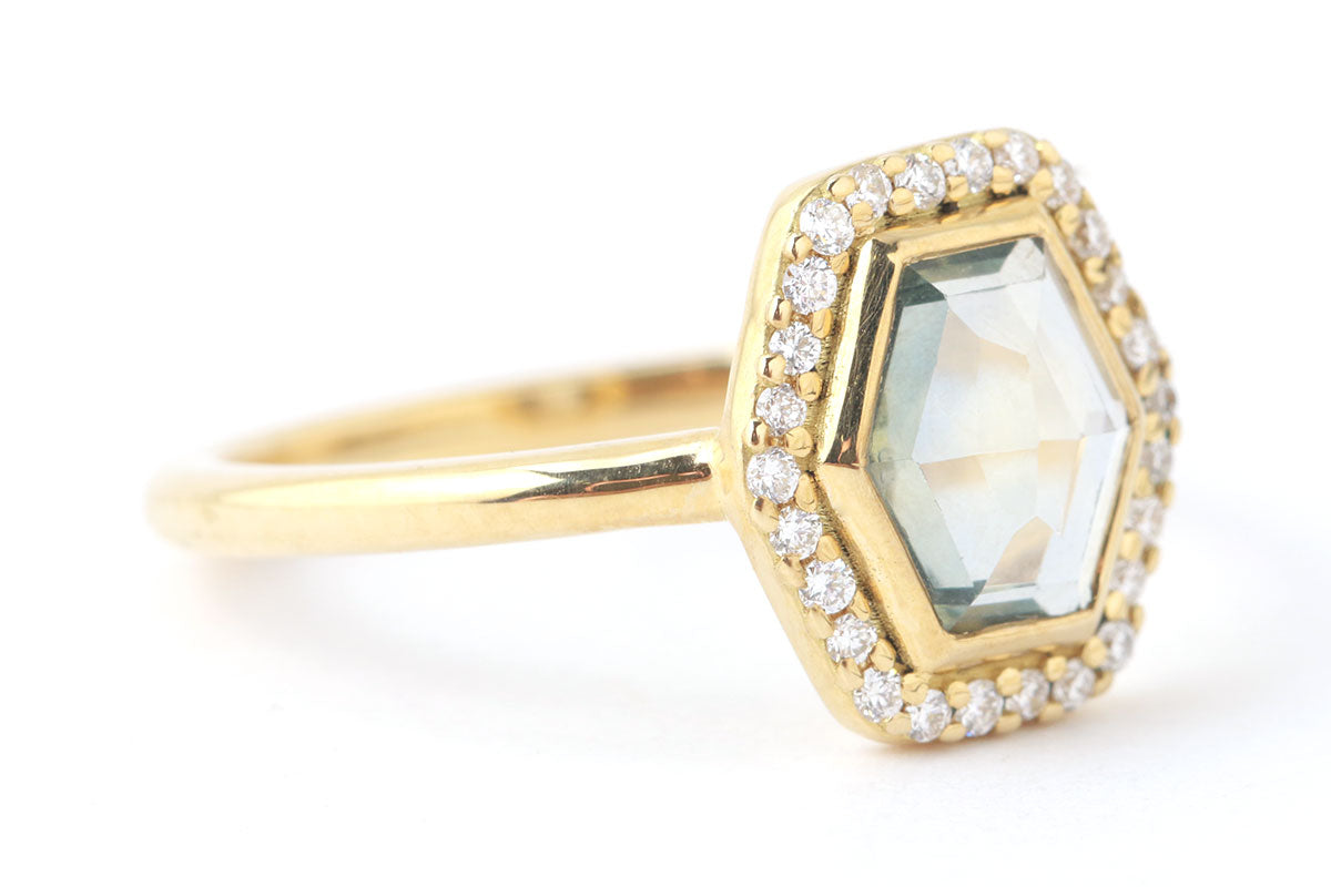 Montana Sapphire Portal Ring BFCM Stock Ring OFK4405-2