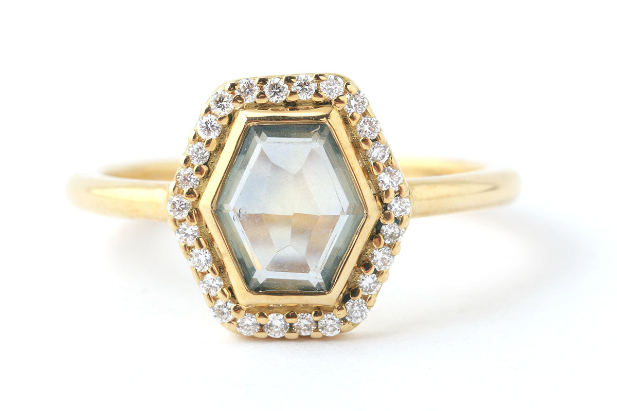 Montana Sapphire Portal Ring BFCM Stock Ring OFK4405