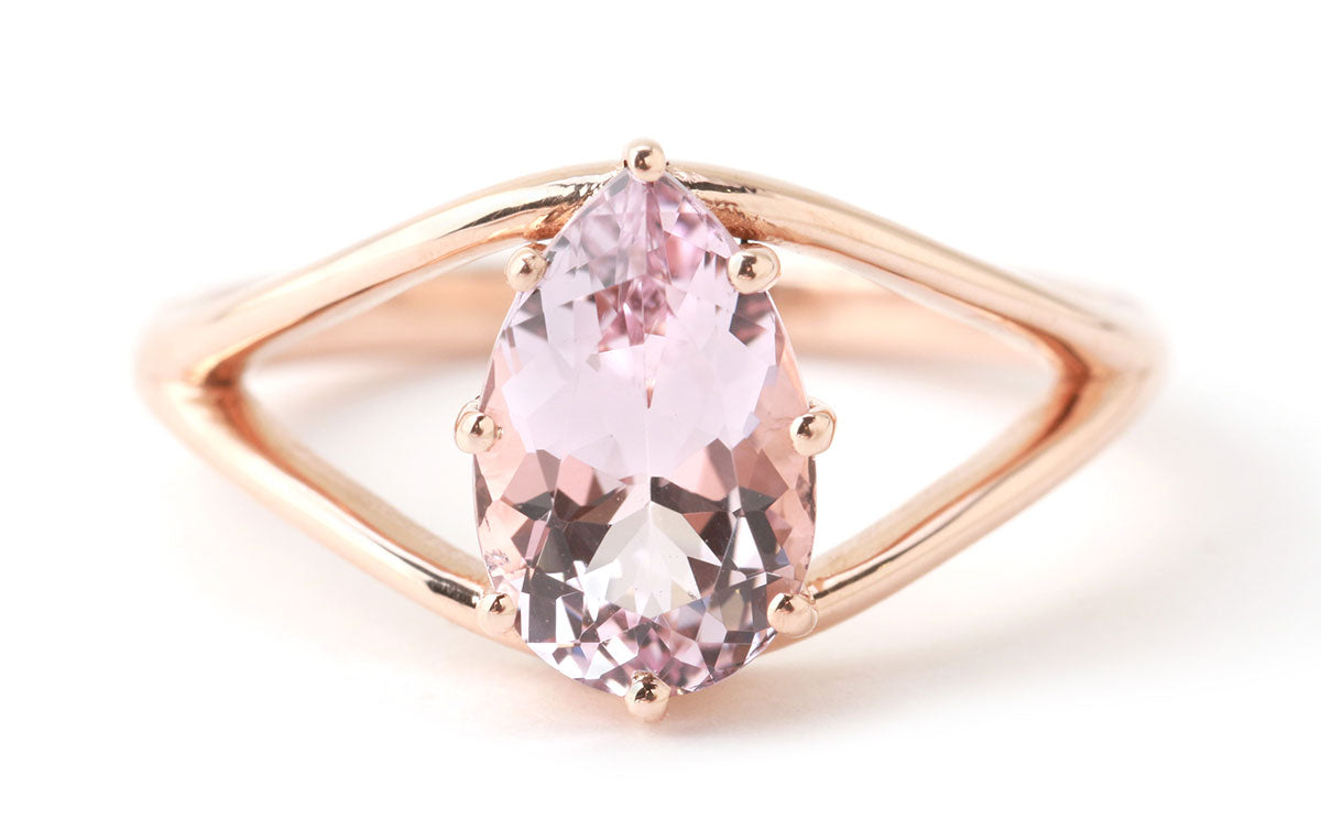 Pink Morganite Eye ring Rings OFK4413-ecom
