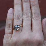 Rustic Rosecut Diamond ring Rings OFK4427-onmod