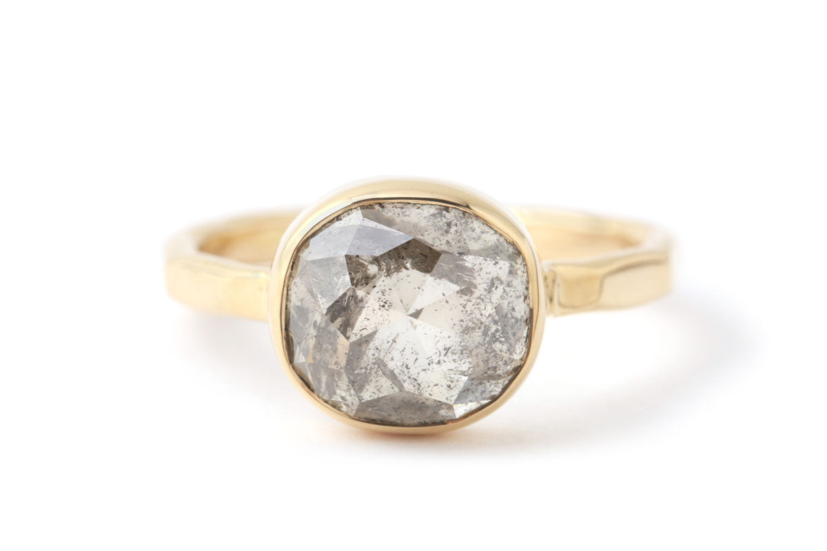 Rustic Rosecut Diamond ring Rings OFK4427