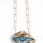 MJM x Alyssa Goodman Hand-painted Pearl Koi Necklace Necklace OFK4480option2