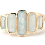 Cityscape Aquamarine Ladder Ring BFCM Stock Ring R1300AQ-ecom