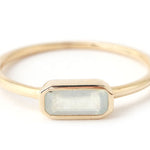Cityscape Single Aquamarine Ring BFCM Stock Ring R1302-ecom