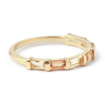 Farrah Topaz Baguette Ring by Ladha Stock Ring R18GT-7