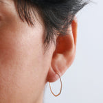 1 Inch Octagon Hoop Earrings Earrings SOCTHS-5