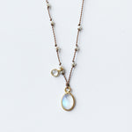 You and Me Necklace by See Real Flowers NECKLACE SRFYMRMN-RNBW-1