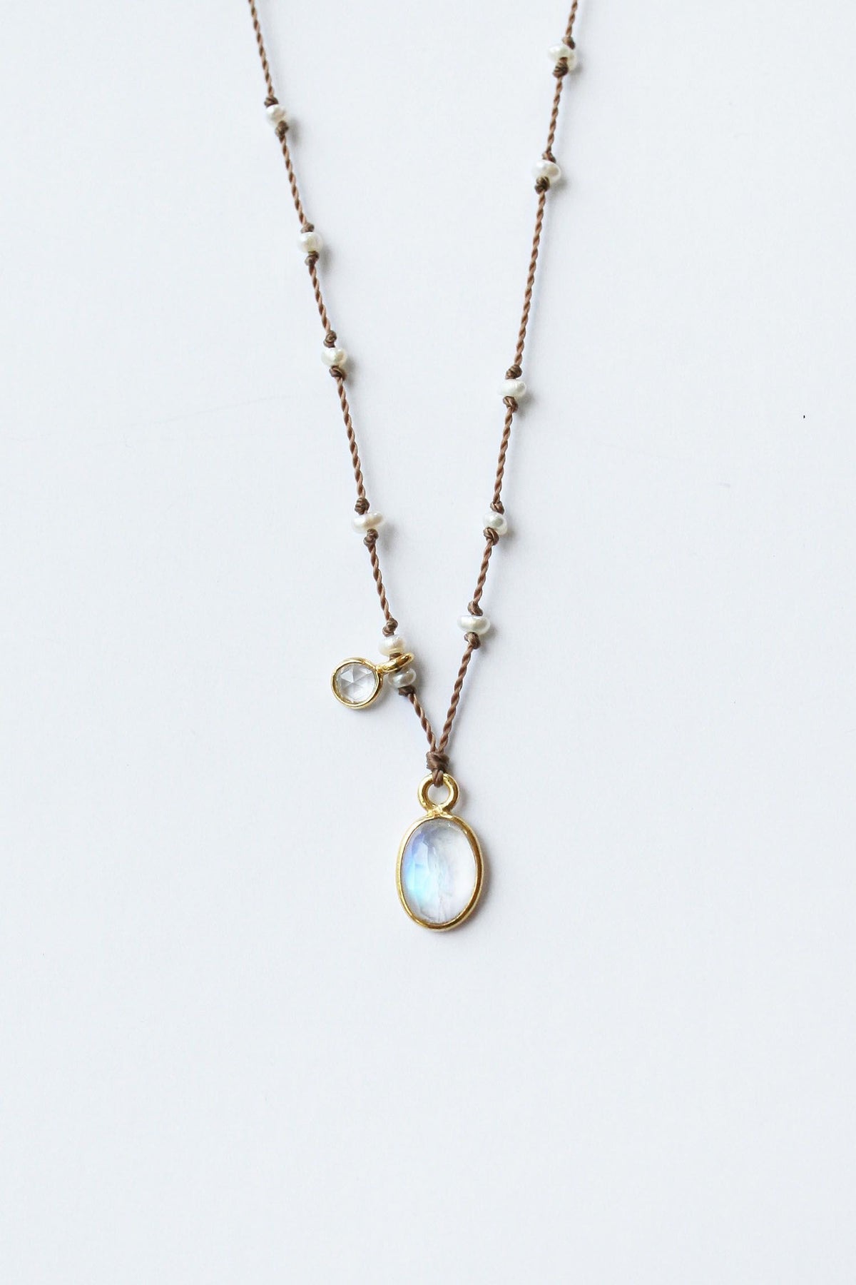 You and Me Necklace by See Real Flowers NECKLACE SRFYMRMN-RNBW-1