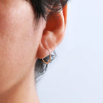 1/2 Inch Octagon Hoop Earrings Earrings XSOCTHS-2
