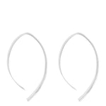 1.5 Inch Wishbone Hoop Earrings silver Earrings e1774s_1bda6652-c0a4-40e0-acf1-a75f6826e18e