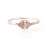 Small Bezel-Wrapped Herkimer Cut Labradorite Ring RESIZE BFCM Stock Ring r1318labcopy