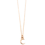 Itty Bitty Crescent Charm Necklace by Talon NECKLACE taloncresecent
