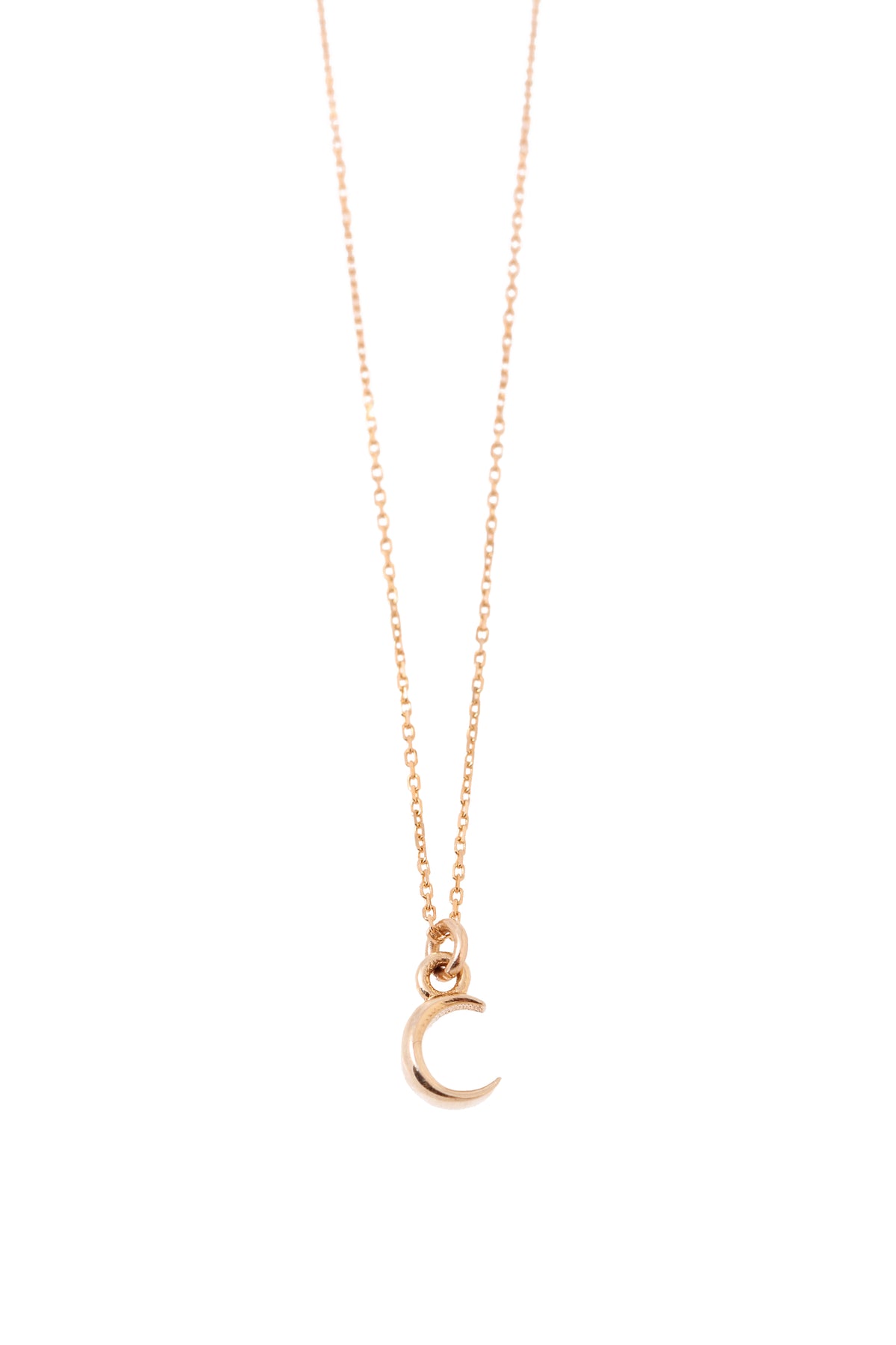 Itty Bitty Crescent Charm Necklace by Talon NECKLACE taloncresecent