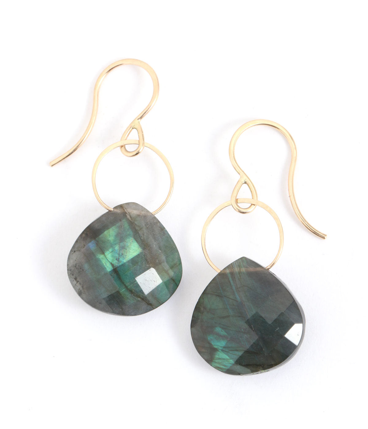 Large Labradorite Single Drop Earrings EARRINGS E2249lab-new