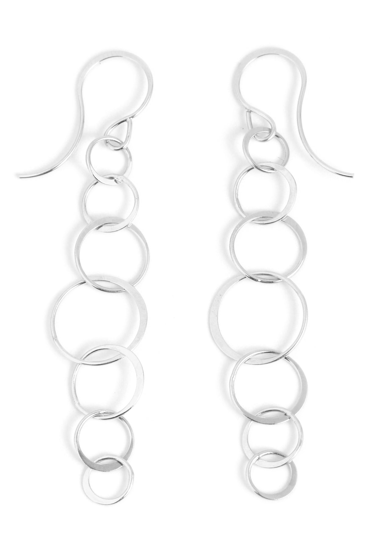 Long Lightweight Chain Earrings silver Earrings E2881_abb4f375-dc10-4e06-951a-5ea74aa201a2
